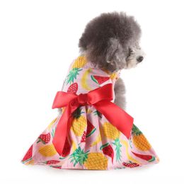 Dog Print Princess Dress (Color: 2, size: M)