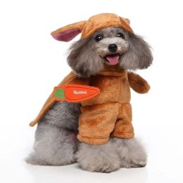 Dog Cosplay Costume (Color: Brown Rabbit, size: S)