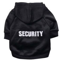 pet cat jacket to keep warm (Color: Black Security, size: Xs)