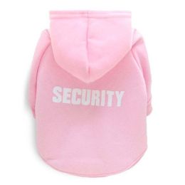 pet cat jacket to keep warm (Color: Pink, size: L)