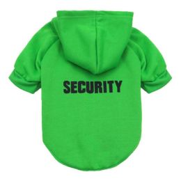 pet cat jacket to keep warm (Color: Green, size: S)