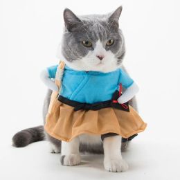 Party Clothes Funny Pet Costumes Halloween Costume Suit (Color: Taro, size: S)